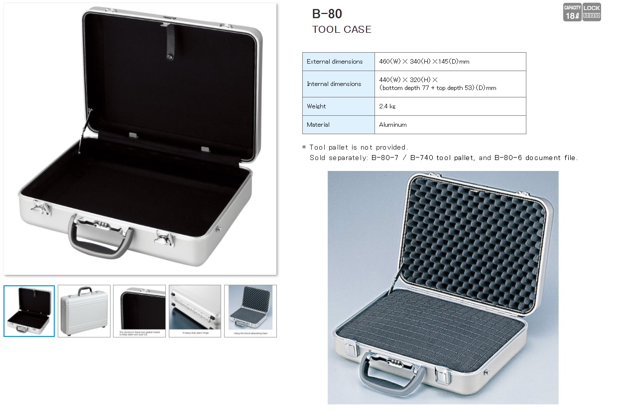 Ichiban Precision Sdn Bhd - Hozan - HOZAN TOOL CASE